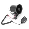 [Fabricante de origen] Bocina de alarma de seis tonos de 12V para coche y motocicleta con altavoz y volumen ajustable