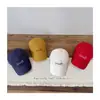 2026 Novo Modelo Boné de Baseball Infantil com Texto Bordado, Estilo Mãe-Filho, Versátil Casual Verão Outdoor Ciclismo Chapéu de Sol