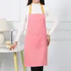 Ropa de Trabajo linda para Vendedor de Guardería de Cocina Manga Larga a Prueba de Aceite Algodón para el Hogar Antiretroceso Mono Estilo Coreano Moda Delantal