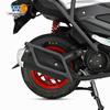 O muscle car lobo é adequado para Honda crack blade NS125RX tubo de escape barra de proteção para-choque barra de proteção anti-queda colisão modificação