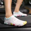 Meias e Sapatos Multifuncionais para Exterior, Sapatos Aquáticos, Sapatos para Rafting em Rios, Sapatos de Cinco Dedos Masculinos e Femininos, Sapatos para Fitness Indoor, Sapatos para Treinamento de Yoga