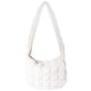 Bolsa de Plumas Coreana Oversize, Bolso Nube Plegado, Bolso Cruzado de Hombro Único Estilo Coreano, Bolso Burbuja, Bolso de Axila para Mujer, Bolso Cruzado de Moda