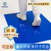 Tapete antibacteriano com retenção de poeira para salas limpas, oficinas, entradas de hospitais, tapete de chão removedor de poeira, tapete para pés para fábricas