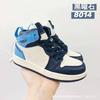 Zapatillas de Baloncesto Clásicas Jordan 1 para Niños de la Fábrica Original de Zapatos Infantiles Putong, Zapatillas Deportivas Casuales para Niños y Niñas, Zapatillas de Correr Aj1 para Bebés
