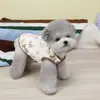 Ropa Gruesa y Cálida para Perros y Gatos, Chaleco de Algodón Anticaída con Botones Frontales para Perros Pequeños como Teddy y Bichón