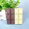 Borracha divertida de chocolate preto e branco, fofa de desenho animado, realista, tamanho grande, baixo resíduo, borracha de papelaria de recompensa, presente para estudante