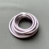 Venta Directa de Fábrica Cordón de Cuero PU de 6 mm de Espesor con Alma, Cuerda Redonda, Cordón de Ratán, Asa de Bolsa de Regalo Envuelto en Tela, Correa para Bolso DIY, Cuerda para Coser