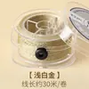 Hilo de algodón retorcido a mano estilo Tíbet con detalles dorados, cordón no elástico para manualidades y abalorios, directo del fabricante