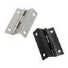 Bisagra triple al por mayor 36 clips 9 placas bisagra de hierro para puerta de gabinete bisagra de flexión esquina esquina ángulo recto bisagra pequeña hierro