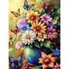 Pintura de Diamante DIY 5D Nova Série Floral Broca de Ponto Ponto Cruz Pintura Decorativa Broca Completa Fábrica Direta de Pintura Decorativa
