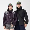 Ropa de Protección Solar de Estilo Montañés para Pareja, Nueva para el Verano, Chaqueta Ultra Delgada Transpirable Anti-UV para Mujer, Ropa de Protección Solar para Exteriores para Hombre