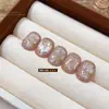 12 Compartimentos Clavo con Remache de Estrella Joyería para Uñas Oro y Plata Mini Hueco Estrella de Cinco Puntas Bola de Acero Aleación Diamante para Uñas Decoración