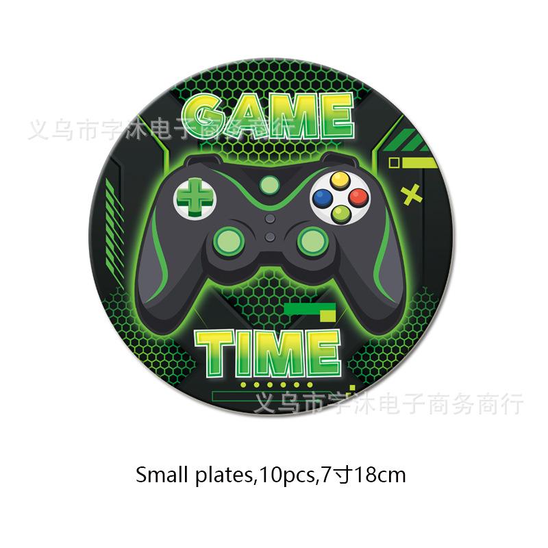 游戏手柄-绿-小盘