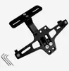 Soporte Retráctil de Aleación de Aluminio para Matrícula de Automóviles, Aeronaves y Motocicletas; Soporte de Marco para Placa de Matrícula Trasera con Calidad Fundida a Presión