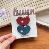 Serie Dulzura pequeño amor niña pequeña pinza para el pelo coreana linda simple versátil accesorios para el pelo de niña pinza para el pelo