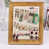 Marco de Fotos para el Hogar Tablero de Exhibición de Aretes Estante para Aretes de Pared Accesorios para Puesto de Joyería Almacenamiento de Joyería