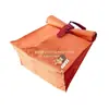 Bolsa de almuerzo de papel Dupont transfronteriza, Bolsa de almuerzo de papel Dupont de moda, Bolsa aislante de papel Kraft tendencia nacional, Fábrica personalizada