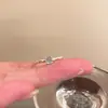 Anillo abierto con forma de concha de estrella de mar azul para mujer, accesorio de anillo de estilo isleño de alta gama, anillo de estilo vacacional junto al mar