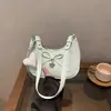 Bolso de Hombro Individual de Moda con Lunares de Nicho Estilo Coreano Bolso de Axila con Lazo Estilo Coreano Bolso de Mano Versátil Elegante para Mujer Bolso de Hombro