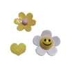 Parche de Flor de Resina Hebilla de Zapato DIY Imán para Refrigerador Caja de Almacenamiento para Accesorios del Cabello Adornos para Coche Parche de Broche Llavero Colgante para Bolsa