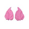 Molde de silicona con pétalos de peonía convertidos en azúcar, molde de arcilla con forma de hoja de eucalipto para pastel, molde universal de hoja.