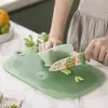 Tabla de cortar de grado alimenticio para el hogar, tabla de cortar antideslizante, tabla de cortar pequeña de clasificación, tabla de cortar pequeña para suplementos alimenticios de bebé, tabla de cortar pequeña para frutas, juego de cuchillos para suplementos alimenticios
