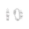 934 Design de Nicho Estilo Coreano Luxo Leve Simples Pequenos Brincos de Diamante Rai Zircônia Anel Tremella Feminino Prata de Lei S925