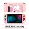 Funda Protectora Switch Funda Pintada Suave de TPU Cubierta Anticaída Funda Separada por Color Switch Funda Pintada NS Funda Protectora