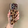 Estampado de Leopardo de Nicho Adecuado para Otoño e Invierno para Funda de Teléfono Móvil Apple 17 Iphone16Promax Estampado de Leopardo Lujo Accesible de Gama Alta Funda Protectora