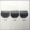 Tope de barbero de autoservicio Herramienta de barbero Accesorios de cortapelos eléctricos Calibre limitador de molde Posicionamiento de cortapelos eléctricos Cabeza plana