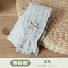 Leggings para Meninas, Meia-Calça Infantil Nove Pontos para Bebê Primavera e Outono, Renda, Versátil, Fofa, Meia-Calça Infantil sem Pé Atacado