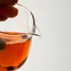 Taza de té de vidrio de borosilicato alto con pico transparente, resistente al calor y engrosada, adecuada para compartir té en juegos de té Kung Fu