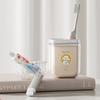 Juego de Vasos para Enjuague Bucal, Juego de Cepillo de Dientes Portátil Lindo, Vaso para Cepillo de Dientes de Almacenamiento para Niños, Vaso para Cepillo de Dientes para el Hogar, Vaso para Lavarse de Viaje