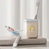 Set de Tazas de Tocador de Viaje, Portacepillos de Dientes Lindo Portátil, Taza de Almacenamiento Infantil, Taza de Enjuague Bucal para el Hogar, Taza para Cepillo de Dientes