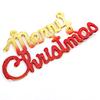 Decoração de bolo de cartão de carta inglesa minúscula de Natal acessórios de cartão de cozimento Árvore de Natal chapéu de Natal decorações de bolo