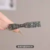 Pinza de Pico de Pato con Pedrería Horquilla de Perlas Estilo Japonés y Coreano Celebridad de Internet Nuevo Estilo Clip Lateral para Cabello Suelto Clip para Flequillo Accesorios para el Cabello de Principio de Primavera
