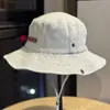 Sombrero de Pescador Retro de Mezclilla Lavada Estilo Hong Kong para Primavera y Verano para Mujer, Sombrero de Cubo Versátil para el Sol, Hace que la Cara Parezca Más Pequeña, Sombrero de Tendencia para Hombre
