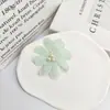 Ribete de encaje de malla de 5,5 cm, doble capa, compuesto, repujado, con cuentas, flor, para zapatos infantiles, sombreros, accesorios de ropa, ribete de encaje DIY