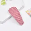 Pinza para el pelo coreana ins Otoño e Invierno Nueva Pinza para el pelo Niña Pana Esponjosa Pinza BB Pinza Lateral Geométrica Retro Accesorios para el Cabello