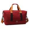 Bolsa de equipaje de gran capacidad con separación de seco y húmedo, bolsa de viaje de tela Oxford para mujer, bolsa ligera con separación de seco y húmedo para viajes cortos