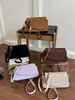 Nova Moda Outono 2026 Bolsa de Mão Quadrada Pequena Elegante e Simples, Bolsa de Ombro Estilosa e Elegante, Bolsa Transversal Única para o Dia a Dia, Tendência