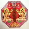 Caixa Grande Octogonal de Liga de Metal Feita de Papel com Abertura Média Produtos Semi-Acabados Dourados Barras e Lingotes de Ouro Sacrificiais para Limpeza de Túmulos Qingming Suprimentos