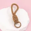 Llavero cordón de cuerda trenzada de nailon para hombres y mujeres hebilla de montañismo cuerda de mano para parejas colgante de bolsa teléfono llave lazo