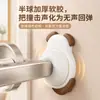 Adesivo Anticolisão Fofo para Maçaneta de Porta de Pet Almofada Anticolisão Adesivo de Porta Anticolisão de Silicone Adesivo Decorativo de Parede Almofada de Pinguim Panda