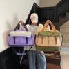 Bolsa de viaje ligera para mujer, expandible para viajes de negocios y de placer, bolsa de equipaje pequeña con un toque de alta gama, bolsa multifuncional para deportes y fitness