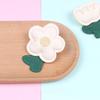 Nuevos accesorios de flores de tela para hacer uno mismo, lindo broche de tulipán con flores, accesorios para zapatos y ropa infantil.