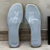 Sandalias Transparentes de Tacón Medio Versátiles de Tacón Alto Estilo Nuevo de Moda con Tira Única para Mujer Verano 2023 ins Chanclas de Suela Plana para Exteriores