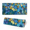Mouse Pad Paisaje de Flores Románticas Dropshipping Borde Engrosado Extra Grande Pad de Escritorio para Computadora de Oficina de Alto Valor