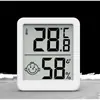 6050 Nuevo Medidor Digital de Temperatura y Humedad Termómetro Electrónico con Soporte Metálico Imán Medidor de Temperatura y Humedad para el Hogar