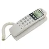Mini teléfono, extensión pequeña, identificador de llamadas, teléfono de pared, teléfono de habitación de hotel